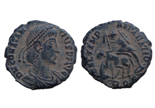 Constantius II - Gevallen ruiter, Aquileia (AP2536)