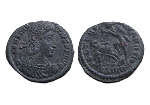 Constantius II - Gevallen ruiter, SIRMIUM (S2508)