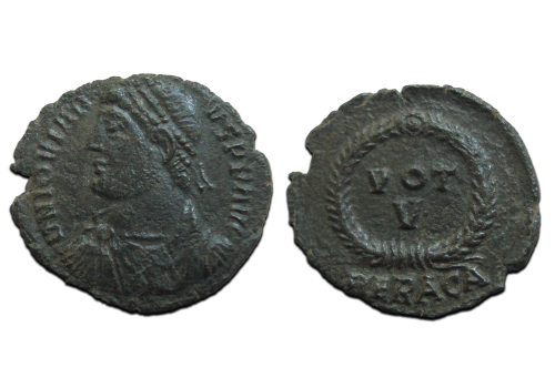 Jovianus - vot v HERACLEA zeldzaam (AP2589)