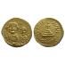 Heraclius -  Gold solidus with his son! (AP2599)