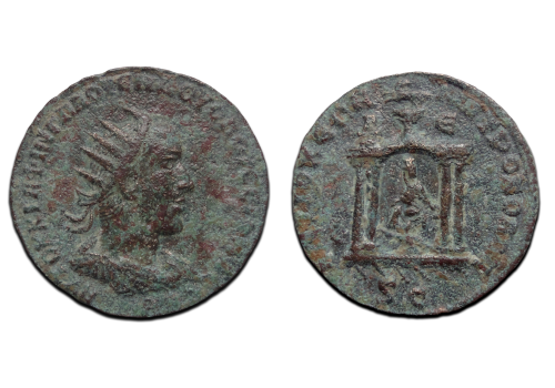 VOLUSIANUS - tempel van Tyche (AP2602) 