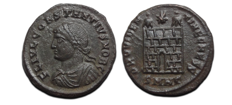 Constantius II - campgate Siscia (AP2605)
