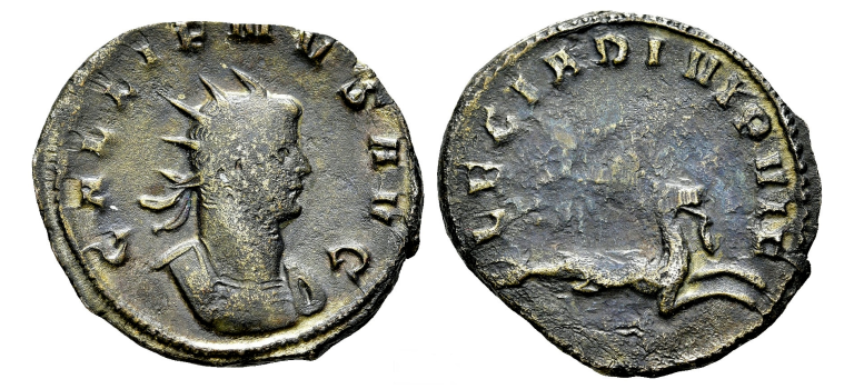 Gallienus - CAPRICORN legonary issue interesting! (AP26106)