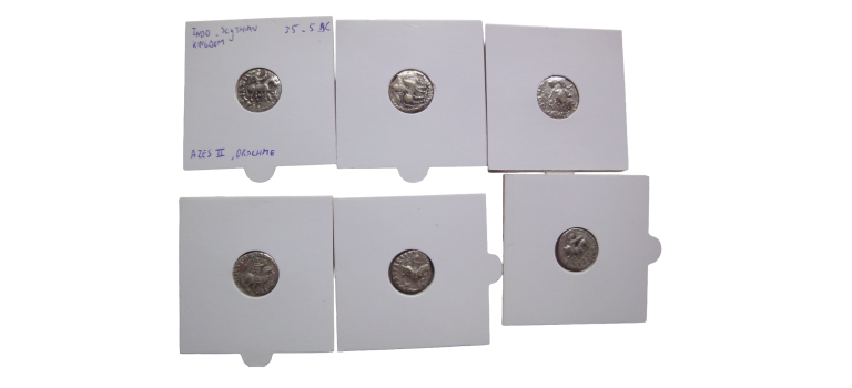 Aanbieding -  6 drachmes van de Indo-Scythen (AP26109)