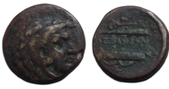 Griekse munten  - Philippus III, half broer van Alexander!  (AP26116)