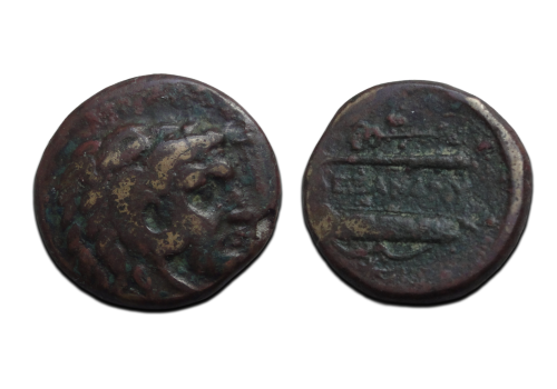 Griekse munten  - Philippus III, half broer van Alexander!  (AP26116)