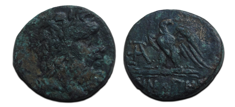 Griekse munten  - Mithradates VI Zeus!  (AP26117)