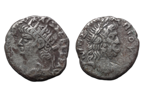 Nero -  Tetradrachme Zeus, uit de 'Goden-serie' (AP2612)