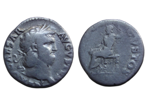 Nero - denarius Jupiter zeldzaam R! (AP26123)