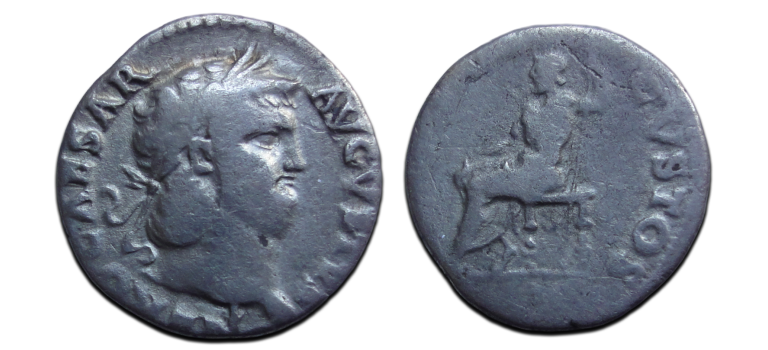 Nero - denarius Jupiter zeldzaam R! (AP26123)