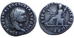 Titus -  denarius CERES zeldzaam!  (AP26123)