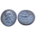 Romeinse republiek - denarius L. Piso Frugi 90 v. Chr. (AP26125)