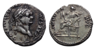 Vespasian - Annona denarius (AP2614) Vespasian - Annona denarius (AP2614)