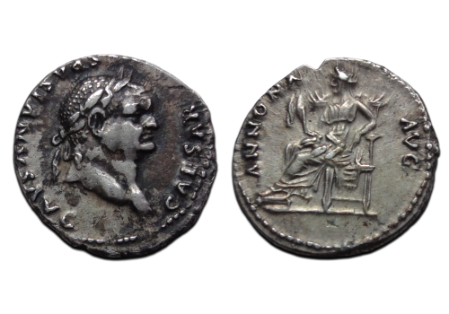 Vespasianus  - denarius ANNONA (AP2614)