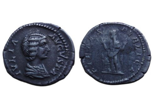 Julia Domna - denarius PIETAS PVBLICA (AP26131) Julia Domna - denarius PIETAS PVBLICA (AP26131)