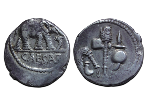 Julius Caesar - denarius OLIFANT (AP26132)