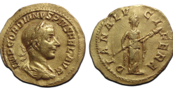 Gordianus III - Aureus Diana Ex Künker ZELDZAAM! (AP26134)