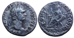 Trajanus- denarius Victoria vroeg portret (N2527)