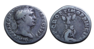 Trajanus - denarius rouwende Dacier (AP26140)
