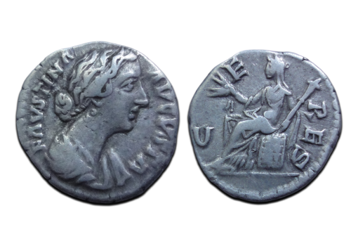 Faustina jr - CERES denarius (AP26145)