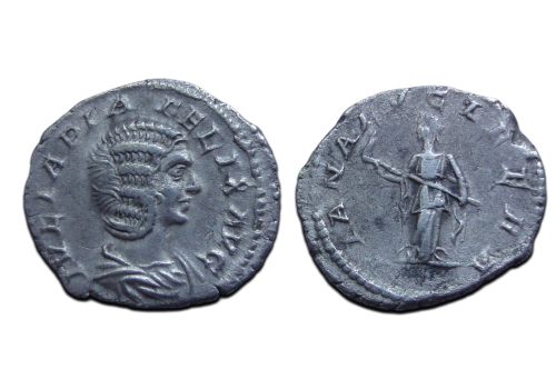 Julia Domna - denarius DIANA LUCIFERA (AP26148)