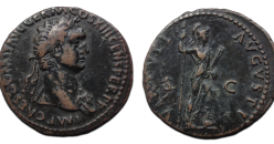 Domitianus- VIRTVTI AVGVSTI As met aegis (AP2615)