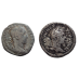 Aanbieding - 2 zilveren Romeinse munten (AP26152)