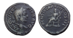 Caracalla-  Denarius CONCORDIA! (AP26153)