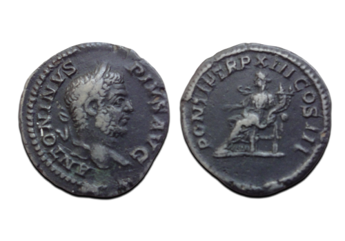 Caracalla-  Denarius CONCORDIA! (AP26153)