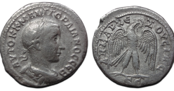 Gordianus III - zilveren Tetradrachme met adelaar! (AP2619)
