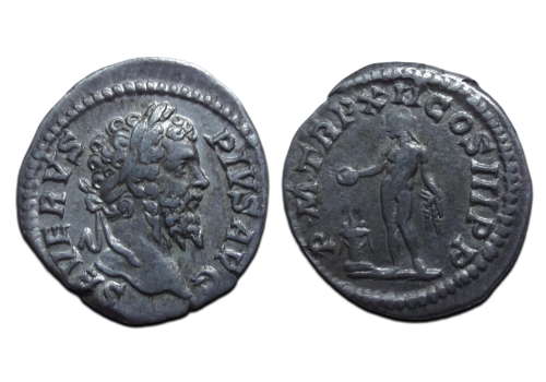 Septimius Severus - denarius Genius (Ap2629)