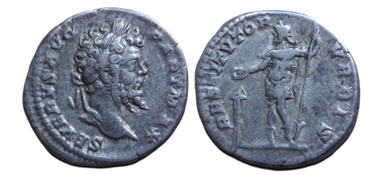 Septimius Severus - denarius RESTITVTOR VRBIS! (AP2635)