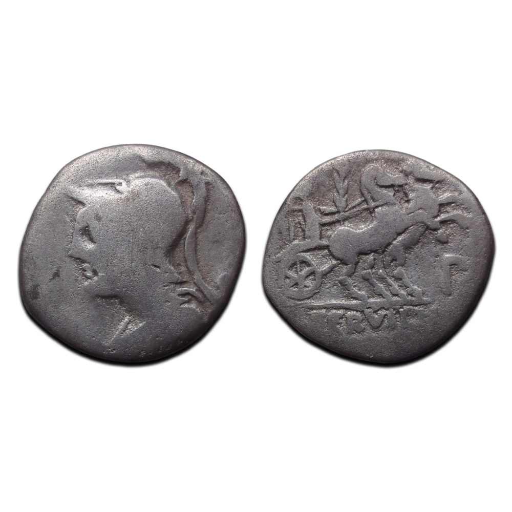 Servillus Roman Republic - Servilius denarius 100 BC! (AP2652) - Servilius ...