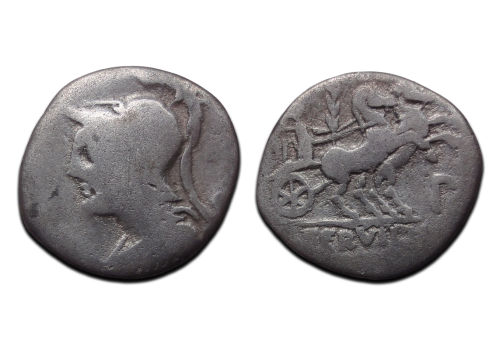  Romeinse Republiek - denarius Servilius 100 voor christus! (AP2652)