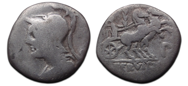 Romeinse Republiek - denarius Servilius 100 voor christus! (AP2652)