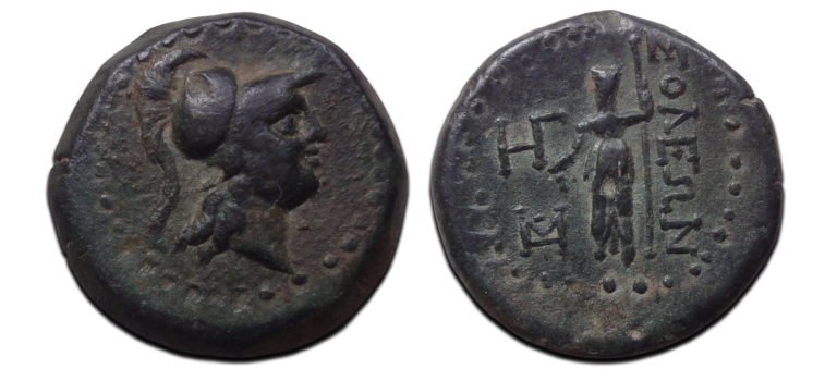 Griekse munten - Athena en Dyonisos (AP2656)