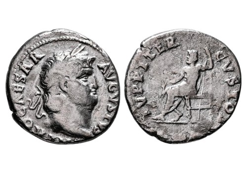 Nero - denarius Jupiter zeldzaam R! (AP2658)