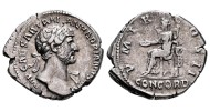 Hadrianus  - denarius CONCORDIA  (AP2683)