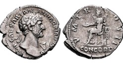 Hadrianus  - denarius CONCORDIA  (AP2683)