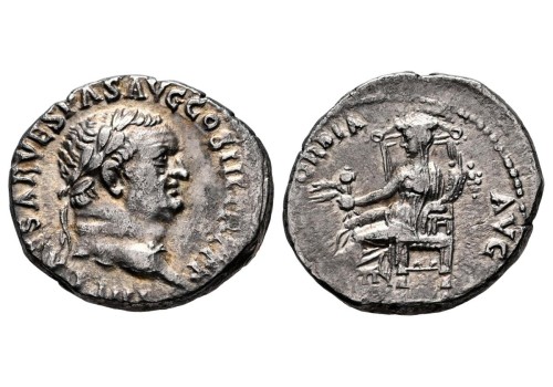 Vespasianus  - CERES munt uit Efeze! (AP2689)