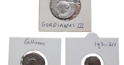 Aanbieding - 3 zilveren Romeinse munten (AP2691)