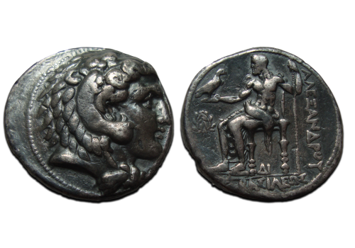 Alexander the Great - Tetradrachm Cilicia struck in the year of his death (AU24119)