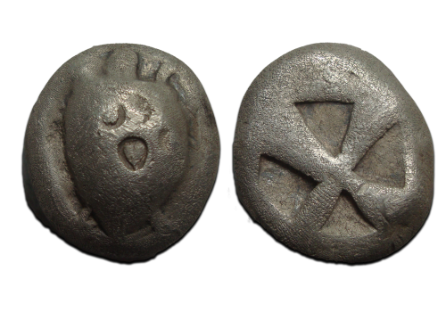 Greek Coins - STATER sea turtle! (AU2450)