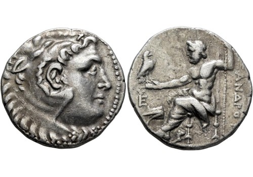 Alexander the Great - Tetradrachm KNIDOS (AU2473)
