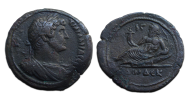 Hadrianus  - Drachme NILUS reisserie!!!!!! (AU2474)