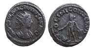 Macrianus - rare emperor APOLLINI  (AU2481)