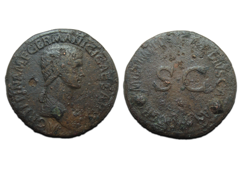 Agrippina I - Sestertius moeder van Caligula, 36 mm! (AU2511) Agrippina I - Sestertius moeder van Caligula, 36 mm! (AU2511)