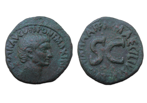 Augustus - Muntmeester uitgave Maecilius Tullus (AU25112) Augustus - Muntmeester uitgave Maecilius Tullus (AU25112)