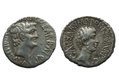 Marcus Antonius - met Octavianus mooi! (AU2512)