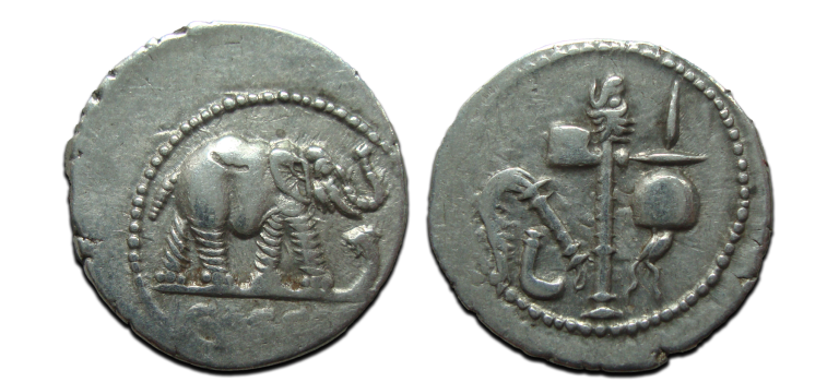 Julius Caesar - denarius OLIFANT (MA2486)